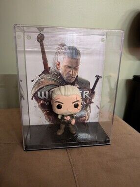 Geralt Pop! Figure Display Case - Clear